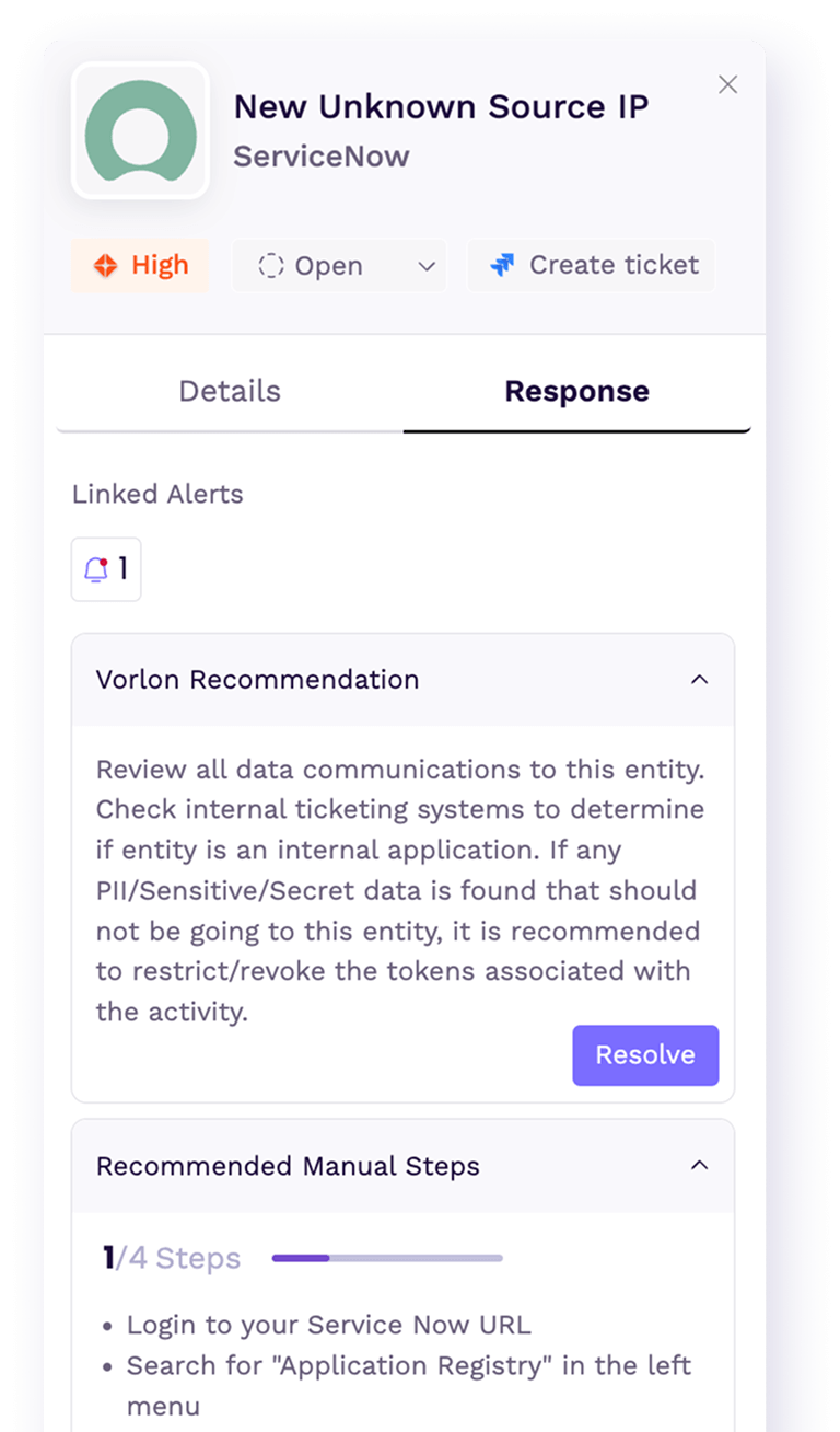 Alert Response